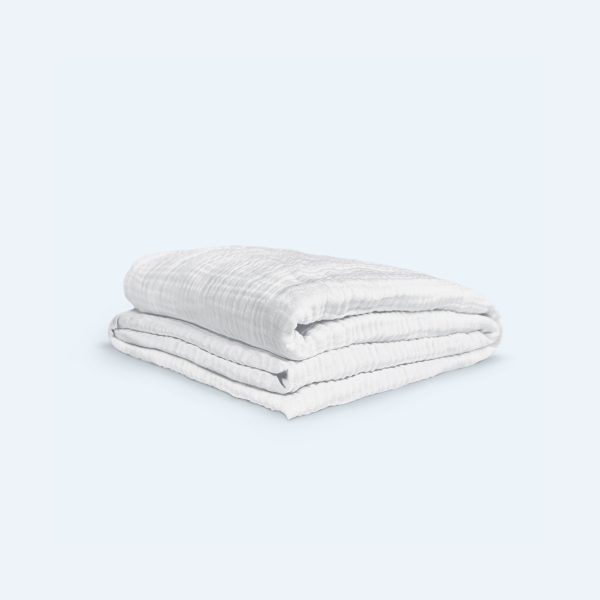 Hvid_97c8e10f-3362-4ac0-9680-d7829f28838a.jpg Softifox™ Cotton Muslin Junior Duvet Cover (100 × 140 cm)