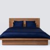Navy Blue Bamboo Bedding Set