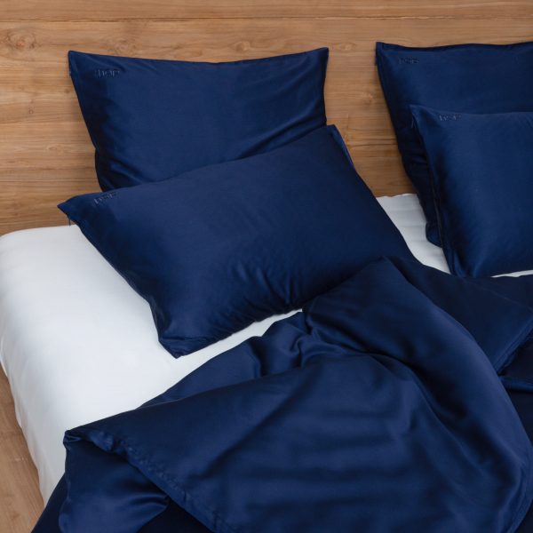 Navy Blue Bamboo Bedding Set